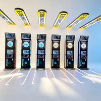 Machine à fléchettes électronique à monnayeur, équipement de jeu commercial d'intérieur personnalisable pour adultes