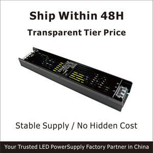 Faible MOQ HRGS-400-24 Driver 0-10V Anti-sifflement Livraison Rapide Alimentation pour Bande LED de Vente au Détail - Product Image 4
