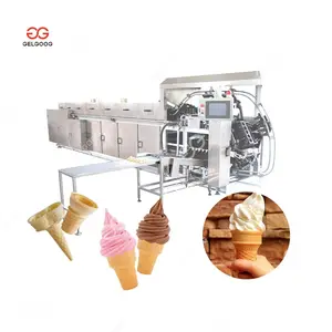 Full Automatic Manufacturer Ice Cream Cup Cone Product Line Ice Ice Cream Cone Wafer Biscuit Machine