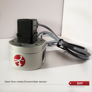 ステンレス鋼アルミニウム合金センサー OEM 燃料油ギア流量計トランスミッターセンサー DN6 〜 DN40 カスタマイズ可能 - Product Image 1