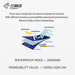 Chaqueta de Ciclismo Ligera de Poliéster para Mujer <span class=keywords><strong>LAMEDA</strong></span>, de Secado Rápido, Resistente al Viento y Transpirable, con Nombre de Equipo OEM para Adultos - Product Image 4