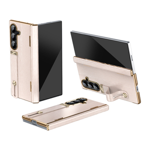 Étui de téléphone <span class=keywords><strong>portable</strong></span> pliable antichoc en TPU+PC avec protection contre les chutes et dragonne pour Z Fold 3/4/5/6/7, avec protection d'écran - Product Image 4