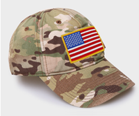 Écussons en caoutchouc PVC souple personnalisés avec drapeau américain, taille sur mesure