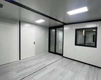 Maisons conteneurs préfabriquées extensibles réutilisables pour magasins, hôtels, maisons de vacances, bureaux, abris d'urgence, entrepôts