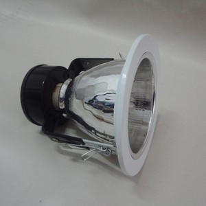 Plafonnier encastré rond E27 sablé, différentes tailles : 3, 4, 5, 6, 8 pouces - Product Image 1