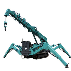 Custom 3 Ton Track Spider <b>Crane</b> Electric <b>Remote</b> <b>Control</b> Compact Foldable For Narrow Space Operation Short Turning Radius - Product Image 1