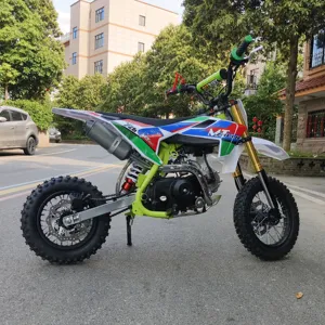 Dirt Bike 110cc 125cc 4 Tak elektrik, sepeda motor Off Road Cross Pit Bike 110cc 125cc sepeda motor trail untuk anak-anak