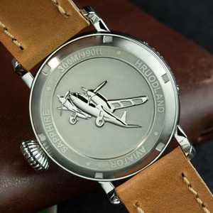 Hruodland Bronze <b>Automatic</b> Dress Men's Watches Sapphire Crystal 200M Water Resistant Mechanical pilot Wrist Watch for Men Male - Product Image 6
