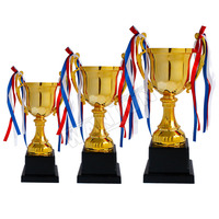 Sporty Trophy Custom Made Big Shining Gold Award Display Car Show Trophy