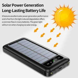 Nouvelle <span class=keywords><strong>batterie</strong></span> <span class=keywords><strong>solaire</strong></span> portable étanche pour téléphone, panneau <span class=keywords><strong>solaire</strong></span> 10000 mAh, chargeur <span class=keywords><strong>solaire</strong></span>, power bank à énergie <span class=keywords><strong>solaire</strong></span> - Product Image 6