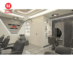 Muebles Modernos y Sencillos para Exhibición de Salón de Uñas, Decoración Personalizada para Spa, Salón de Belleza y Peluquería, Diseño Interior Personalizado para Salón de Uñas - Product Image 5