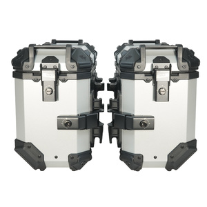 F2-MOTO 36L Valise latérale rigide pour moto, petite boîte de rangement pour selle, <span class=keywords><strong>coffre</strong></span> à bagages arrière - Product Image 3