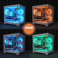 Ordinateur de bureau PC Gamer avec carte graphique R5 5600/R5 7500F DDR4 DDR5 256G/512G