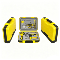 Kit d'outils manuels de 15 pièces pour la maison, boîte à outils de maintenance générale