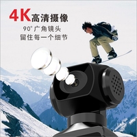Caméra d'action de poche 5K UHD, enregistreur vidéo actif, étanche, rotative à 270°, mini caméra WiFi MicroSD, caméra d'action sportive, caméra pour vélo