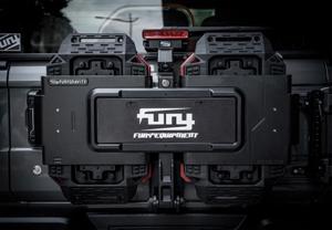 Fury 2018 + Accesorios Equipo de portón trasero con cajas de aceite de 7.5L, estante de luz de freno alto para Jeep Wrangler JL - Product Image 5