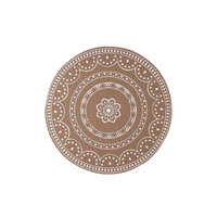 38x38CM Classique Anti-Dérapant Étanche Nappe À Manger Table Dessous De Verre Accessoire De Cuisine