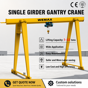 Grue <span class=keywords><strong>portique</strong></span> avec capacité de charge nominale de 2,5 à 10 tonnes, composants essentiels du moteur et de la boîte de vitesses à vendre près de chez moi - Product Image 4