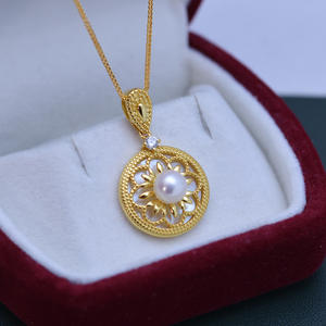 Collar de Perlas de Agua Dulce para Mujer, Casi Perfecto, con Gran Brillo, Cuentas Finas e Impecables, Cadena de Clavícula S925 - Product Image 2