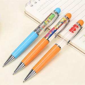 Stylo flottant liquide 3D unique pour le bureau et l'école, pointe d'écriture lisse, corps en ABS - Product Image 1