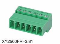 Connecteurs de bornier mâle et femelle XINLAIYA à brancher, fil à fil, pas de 3,81 mm