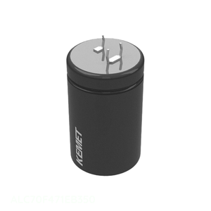 Condensateur original 470 uF ALC70F471EB350 à montage traversant, en aluminium, 470UF 20% 350V SNAP TH - Product Image 1