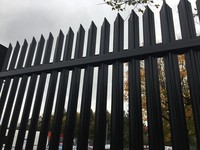 Panel de Valla de Acero Galvanizado por Inmersión en Caliente para Jardín, Suministro de Fábrica, Certificado CE, Panel de Valla de Acero Plano