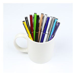 Promotions Hotels Advertising Customizable Durable Metal Ballpoint <b>Pen</b> with Multi-Color Rotating Logo UV Printing for Gift - Product Image 4