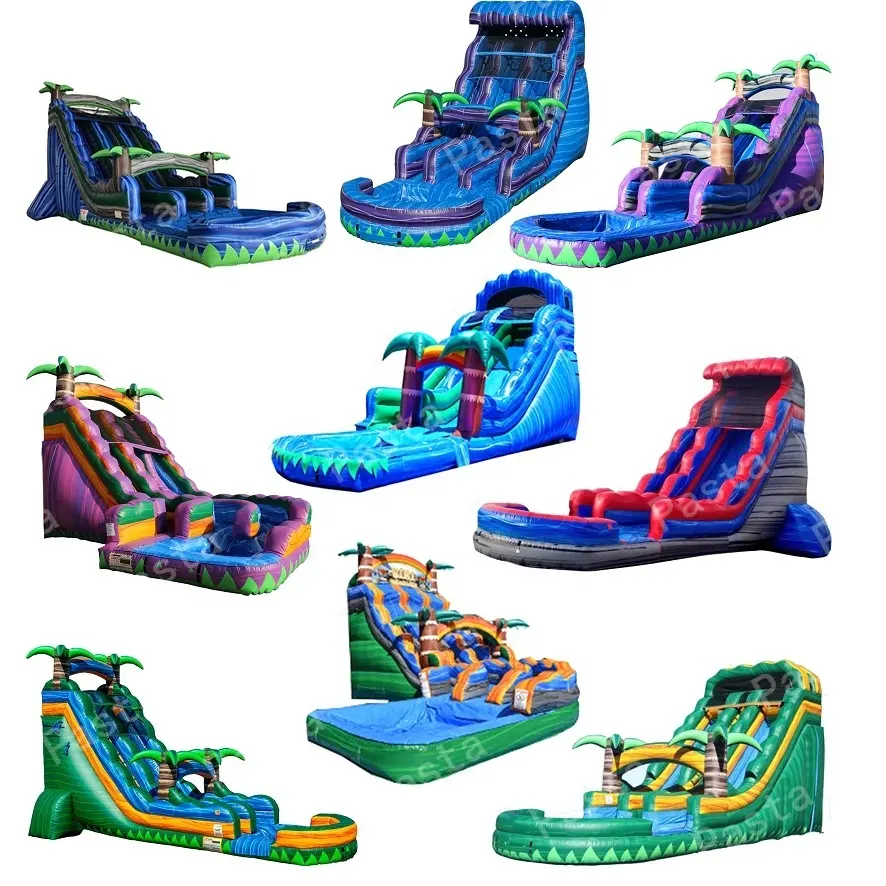 Waterslide Commercial Inflatable Water Slide For Kid Customized Cheap Bounce House Jumper Bouncy Castle Bouncer Slide