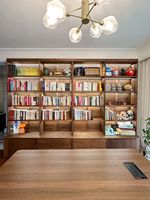 JINGSHUN Bibliothèque Modulaire Moderne Personnalisée Écologique pour Toute la Maison, Bureau à Domicile, École – Rangement Multi-Niveaux à 6 Étagères