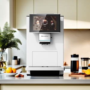 Dr.<b>coffee</b> <b>Fully</b> <b>Automatic</b> <b>Coffee</b> <b>Machine</b> Home Portable Espresso Maker With Milk Foam Frother White Equipped With Dual Heating Dr - Product Image 4