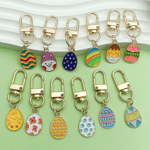 พวงกุญแจโลหะผสมสังกะสีรูปผลไม้ขายส่ง สตรอว์เบอร์รี แอปเปิ้ล แตงโม พีช แบบเคลือบแข็งและเคลือบนิ่ม รับทำตามสั่ง - Product Image 2