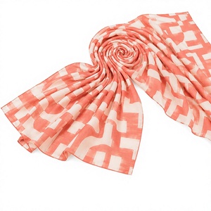Bufanda Estampada de Moda para Mujer, Ligera, de Poliéster, Suave y Elegante, Diseño Personalizado al por Mayor - Product Image 5