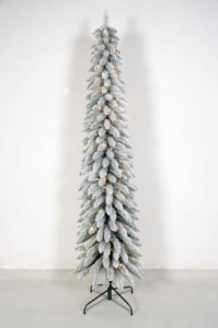 Árbol <span class=keywords><strong>de</strong></span> <span class=keywords><strong>Navidad</strong></span> Artificial <span class=keywords><strong>de</strong></span> PVC Preiluminado en Oferta, Decoración Navideña, Árbol <span class=keywords><strong>de</strong></span> <span class=keywords><strong>Navidad</strong></span> <span class=keywords><strong>Delgado</strong></span> y Elegante - Product Image 4