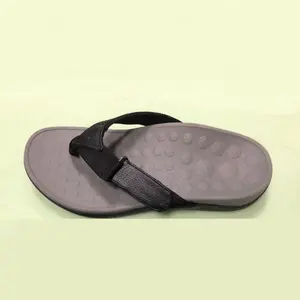 Sandalias de goma ligeras y cómodas para hombre, Zapatillas de casa, suela, fascitis plantar, soporte para el arco del pie