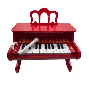 Vendita calda giocattolo elettronico pianoforte tastiera elettronica pianoforte bambino pianoforte principiante Plug-in con microfono bambino 1-3-6 anni