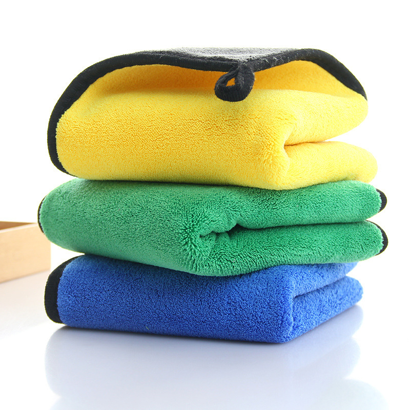 Car Wash Towel Thickened Coral Velvet