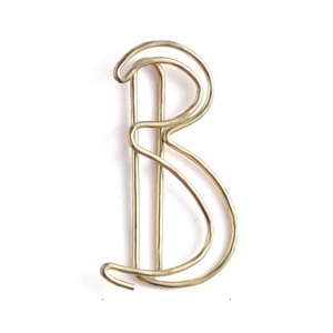 ที่คั่นหนังสือโลหะชุบทองแบบกลวง ดีไซน์ทันสมัย ขายดี ออกแบบได้ตามต้องการ - Product Image 1