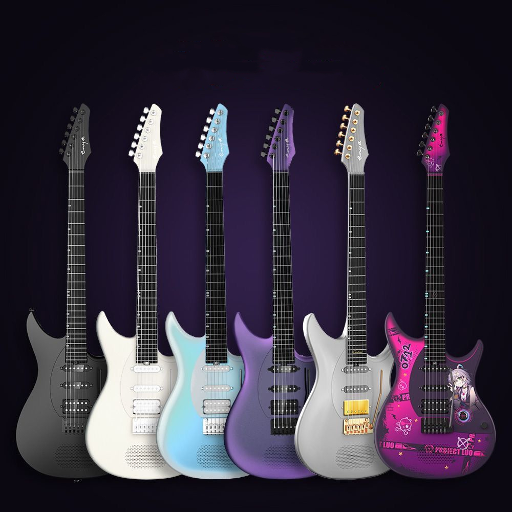 enya INSPIRE ギター Enya Inspire: Carbon Fiber Super Strat Smart Guitar