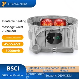 <span class=keywords><strong>Ceinture</strong></span> de massage <span class=keywords><strong>chauffante</strong></span> gonflable avec <span class=keywords><strong>batterie</strong></span> intégrée, taille unique, contrôleur en cuir, soutien <span class=keywords><strong>lombaire</strong></span> électrique - Product Image 2