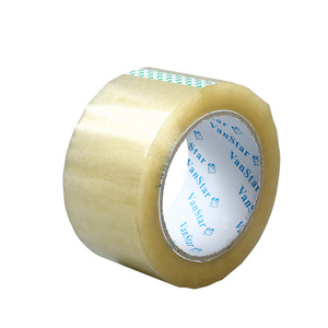 Chất lượng cao bao bì nhựa băng dính bán buôn siêu rõ ràng văn phòng văn phòng phẩm băng Acrylic <span class=keywords><strong>Bopp</strong></span> niêm phong Băng - Product Image 1
