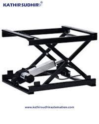 Table de préparation industrielle robuste pour presse hydraulique à double colonne, alimentation de matériaux par levage avec moteur 5 kW - Product Image 3