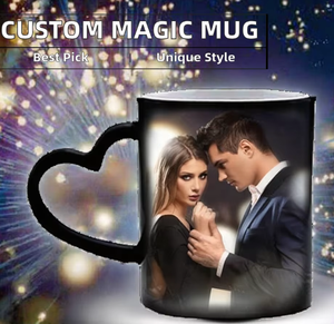 แก้วมัคเซรามิคเปลี่ยนสีตามอุณหภูมิ  แบบสั่งทำได้  ใส่รูปภาพ ข้อความ  ของขวัญวันพ่อ วันแม่  เป็นมิตรกับสิ่งแวดล้อม  แก้วเดินทาง - Product Image 6