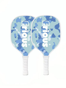 Raqueta <span class=keywords><strong>de</strong></span> Pickleball y <span class=keywords><strong>Cricket</strong></span> <span class=keywords><strong>de</strong></span> Madera con Diseño <span class=keywords><strong>de</strong></span> Camuflaje para Niños y Adultos, Deportes al Aire Libre e Interior, 305g - Product Image 2