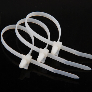 Attaches auto-bloquantes en nylon à fixation par poussée, type <span class=keywords><strong>sapin</strong></span>, avec trou pour vis, clips de bord de panneau, serre-câbles automobiles, à crochet HY-<span class=keywords><strong>150</strong></span> 2.5x200mm - Product Image 5