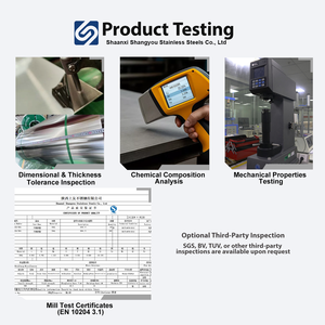 <span class=keywords><strong>Acero</strong></span> <span class=keywords><strong>Inoxidable</strong></span> 201/304/316/316L/430 en Bobina, Placa/Lámina/Tira Laminada en Frío, Estándar ASTM TSHS, Superficie para Doblado, Corte y Soldadura - Product Image 4