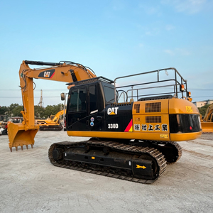 Excavadora CAT330D usada de alta eficiencia de trabajo con componentes de núcleo de bajo precio, incluido el cojinete del engranaje del motor - Product Image 1