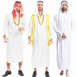Disfraz <span class=keywords><strong>de</strong></span> actuación <span class=keywords><strong>de</strong></span> Cosplay para hombres adultos Halloween Fancy Prince Arab Prince King Chief Outfit Oriente Medio Dubai Ropa árabe - Product Image 4