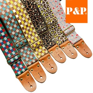 ชิ้นส่วนเครื่องมือและอุปกรณ์เสริมสายกีตาร์พื้นบ้านลายเสือดาวมัดย้อม - Product Image 2