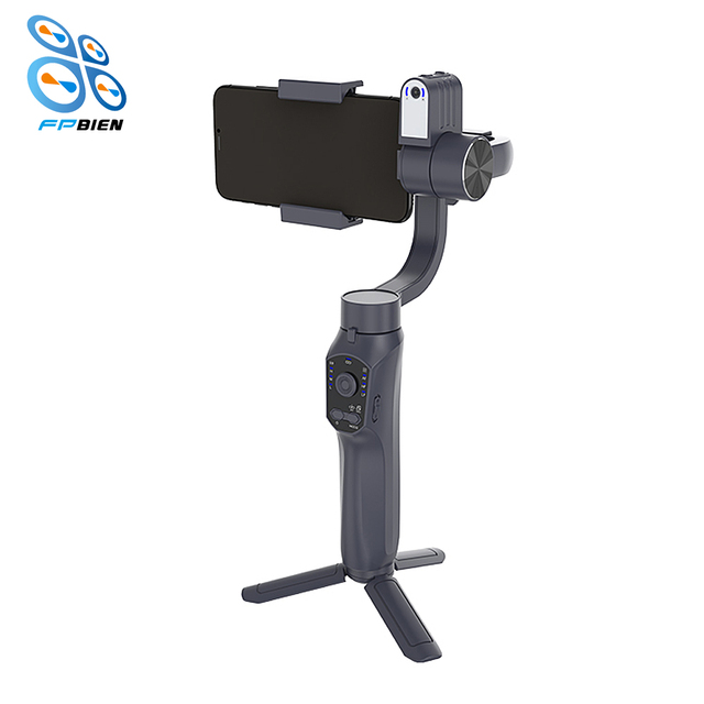 New Product F10 Pro Max AI Face Tracking Module Gimbal 360 Degree Rotating Mobile Phone 3- Axis Stabilizer